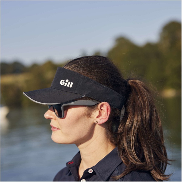 2026 Gill Regatta Visor 152 - Black